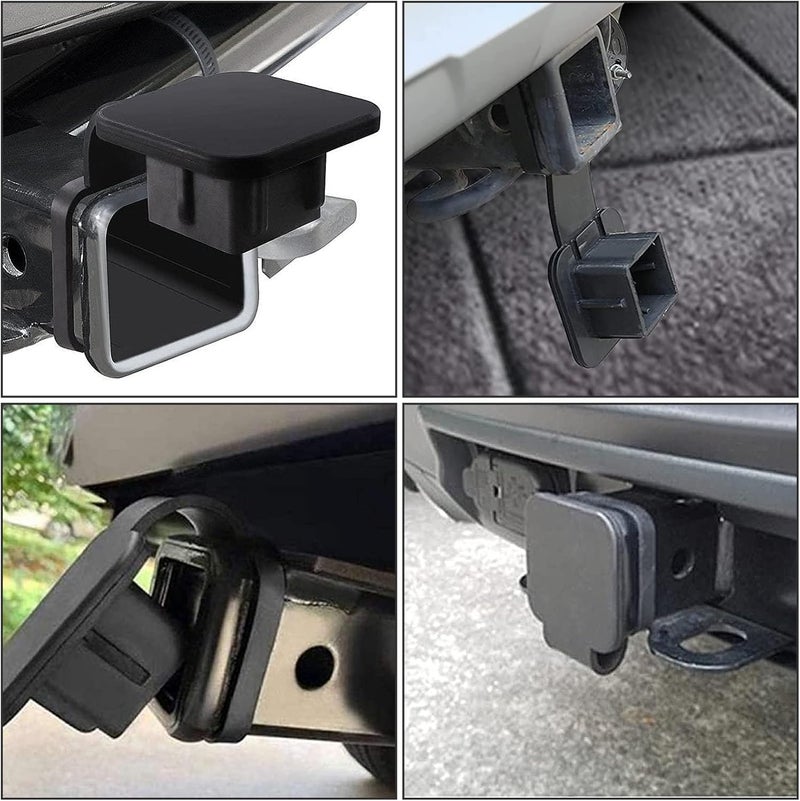 AiTrip 2 Inch Receiver Hitch Plug Insert Tube Cover for Toyota, Ford, Jeep, Chevrolet, Nissan, Dodge, Ram, Porsche, Mercedes Benz, Polaris Ranger ATV UTV - Image 5